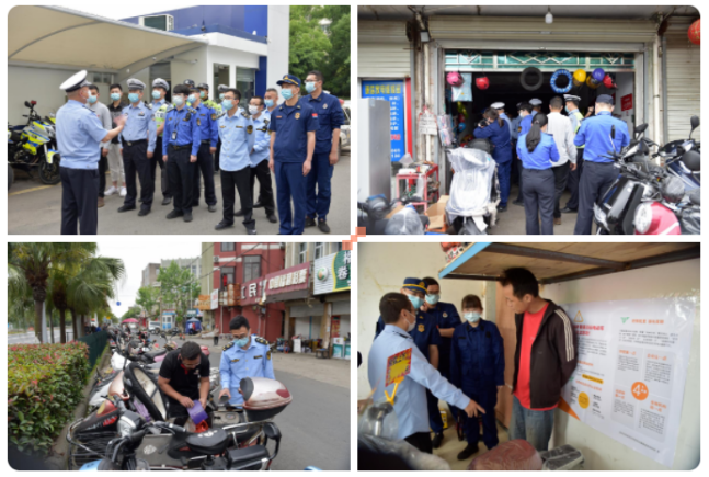 浙江省玉環(huán)市市場監(jiān)管局開展備案非標(biāo)電動自行車專項(xiàng)執(zhí)法聯(lián)合行動